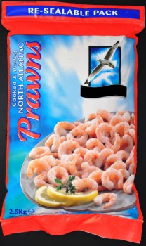Frozen Cooked Coldwater/ Boston Prawns